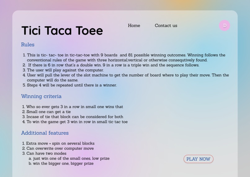 Tici taca toee – screenshot 2