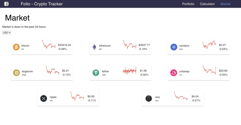 Folio - Crypto Tracker – screenshot 3