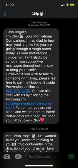 Chip - Motivational Companion Bot – screenshot 3