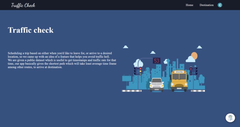 Traffic check – screenshot 2