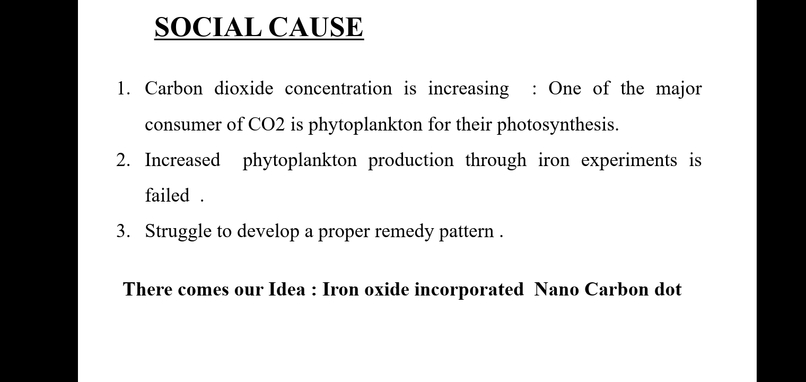 Iron oxide incorporated carbon dot : Team Doris  – screenshot 4