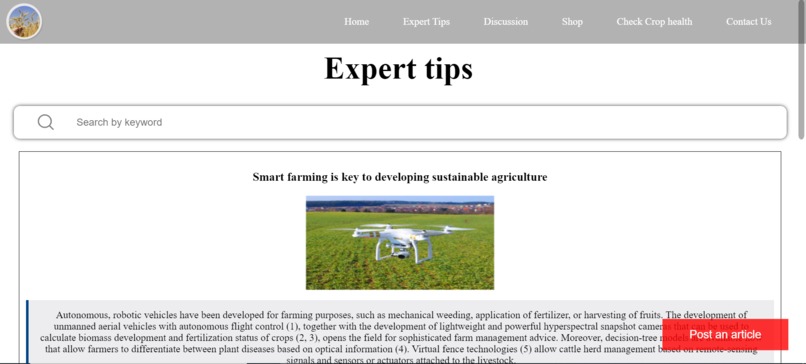 AgroTech - A WebApp to help famrers. – screenshot 6