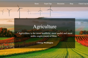 AgroTech - A WebApp to help famrers.