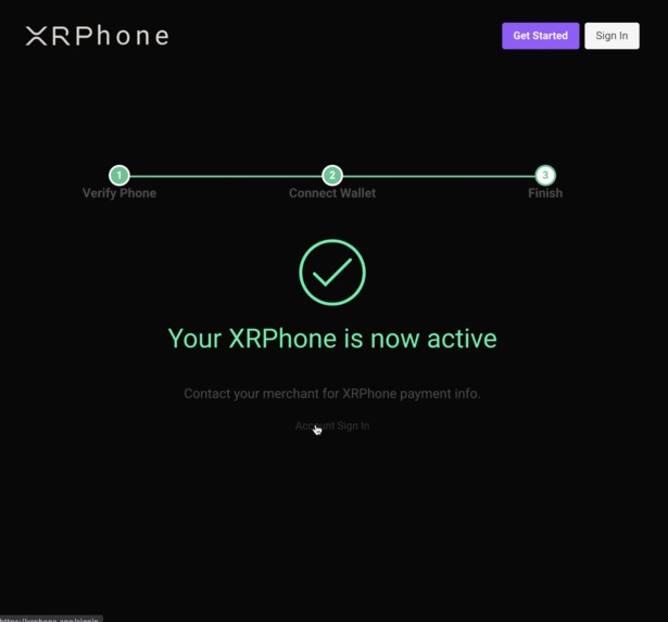 XRPhone – screenshot 2