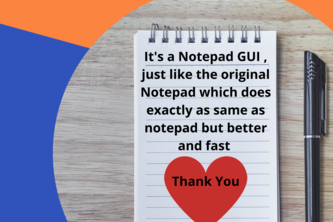 Notepad GUI Using Python and Tkinter Module