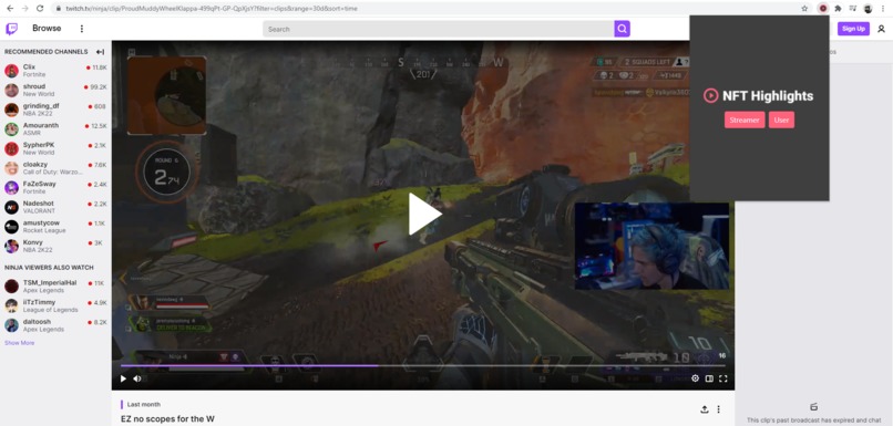 NFT Highlights – screenshot 1
