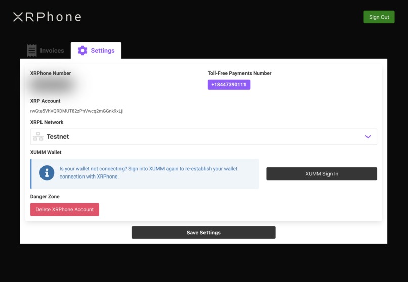 XRPhone – screenshot 4