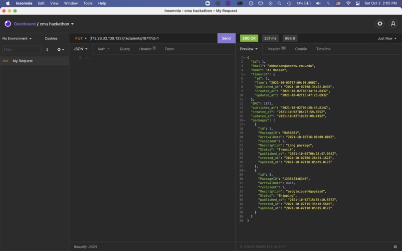 Mail Room Scheduler – screenshot 2