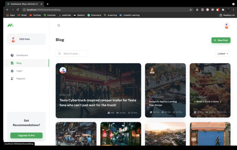 ESG Folio – screenshot 5