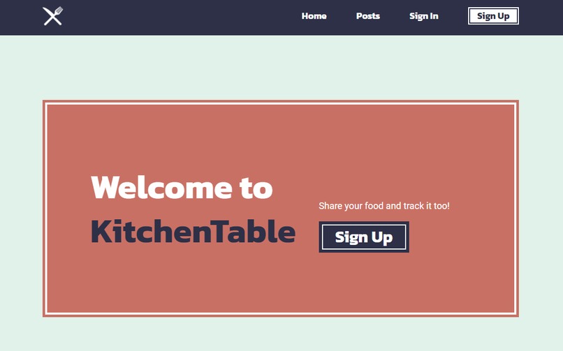 KitchenTable – screenshot 1
