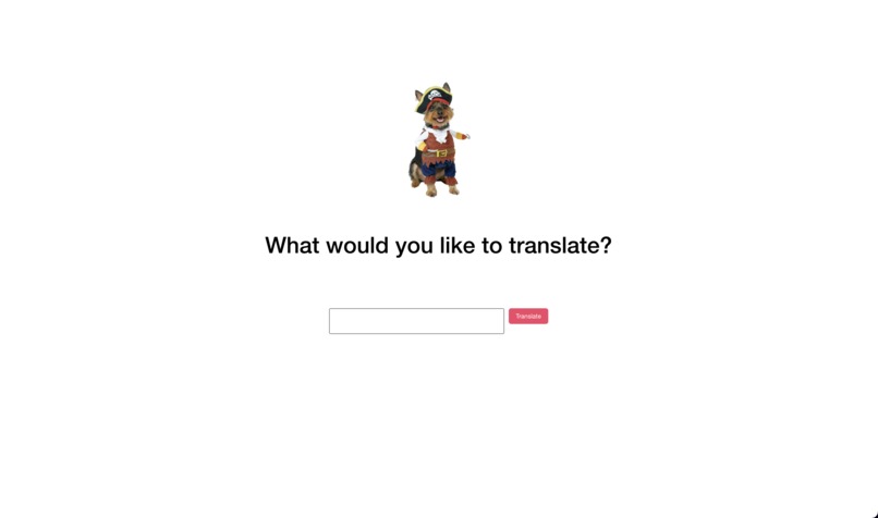 Pirate Translator – screenshot 1