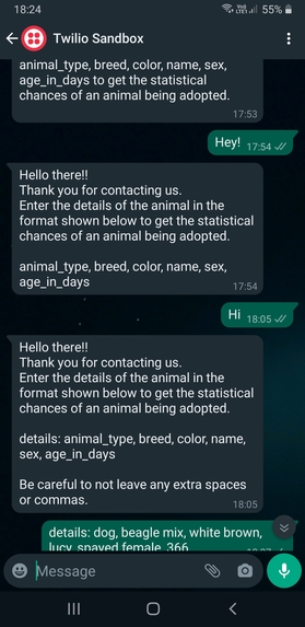 Animal Shelter Outcome Prediction – screenshot 3