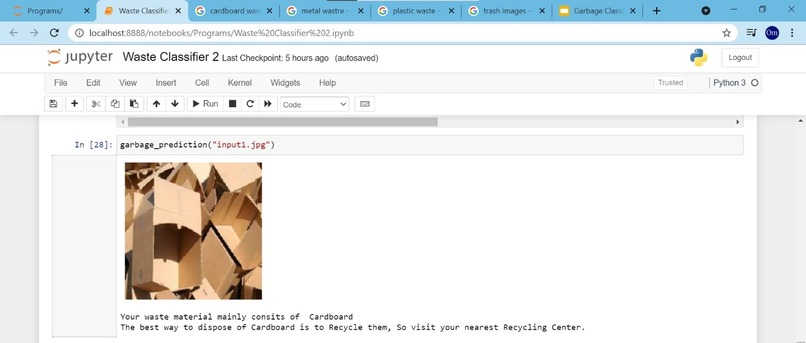Garbage Classifier – screenshot 1
