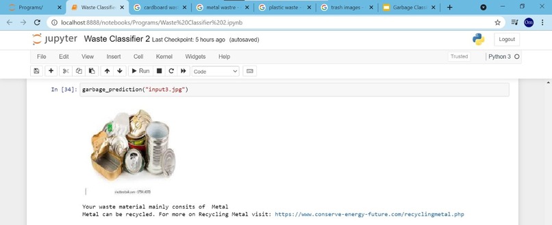 Garbage Classifier – screenshot 2