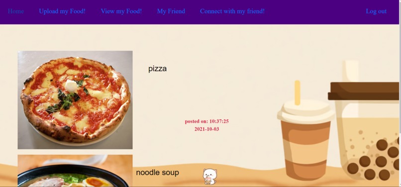 Meal Tracker – screenshot 1