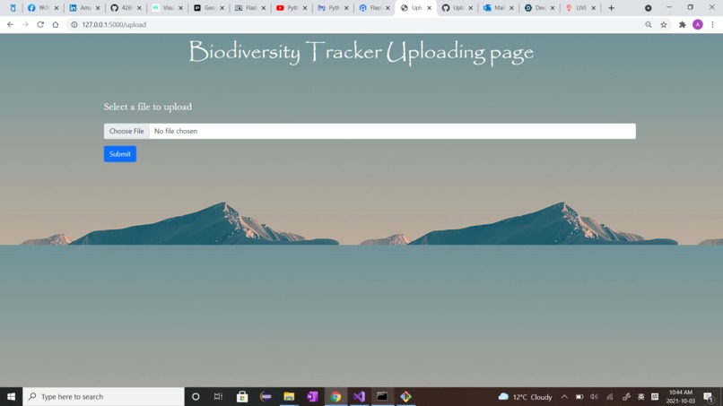 Plant Biodiversity Tracker – screenshot 1