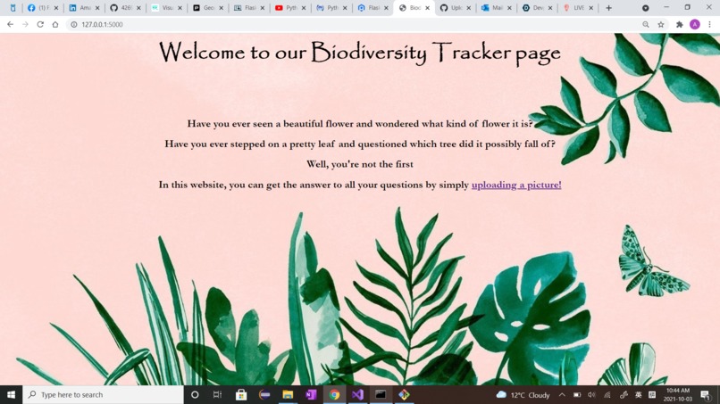 Plant Biodiversity Tracker – screenshot 2