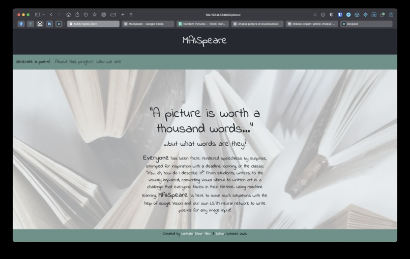 MAISpeare – screenshot 3
