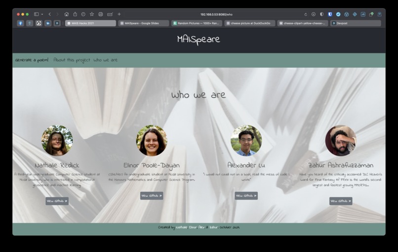 MAISpeare – screenshot 4