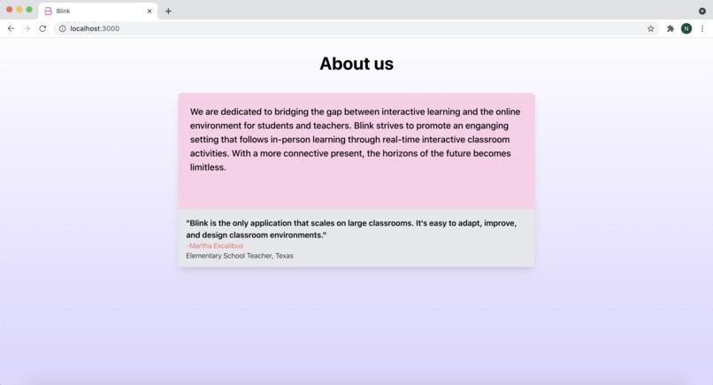 Blink – screenshot 2