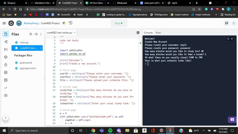 Study Tracker – screenshot 2