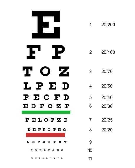 Online Eye Exam – screenshot 1
