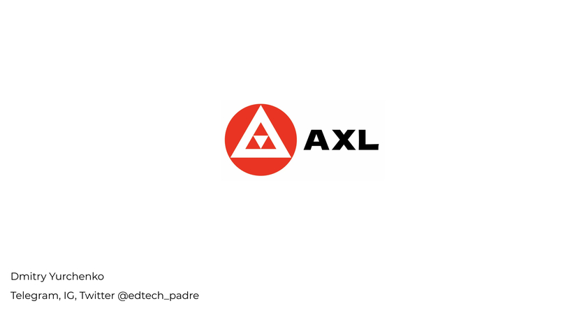 AXL EdTech Blockchain Ecosystem – screenshot 1