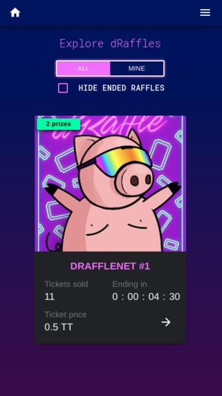 dRaffle Luck Club – screenshot 3