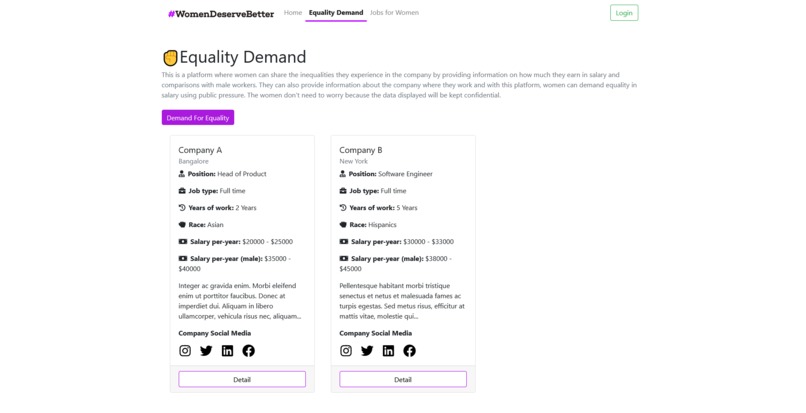 WomenDeserveBetter – screenshot 2