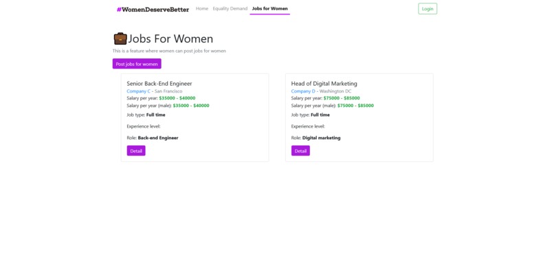 WomenDeserveBetter – screenshot 4