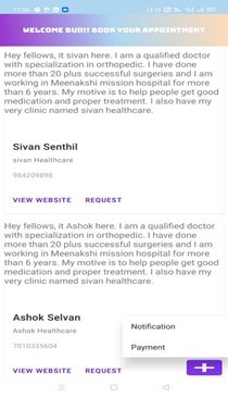 TELEMEDICINE APPLICATION – screenshot 10