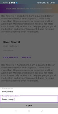 TELEMEDICINE APPLICATION – screenshot 15