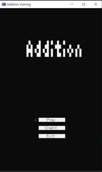 Addition – screenshot 1