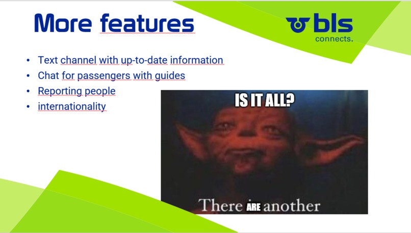 BLS new app features – screenshot 5
