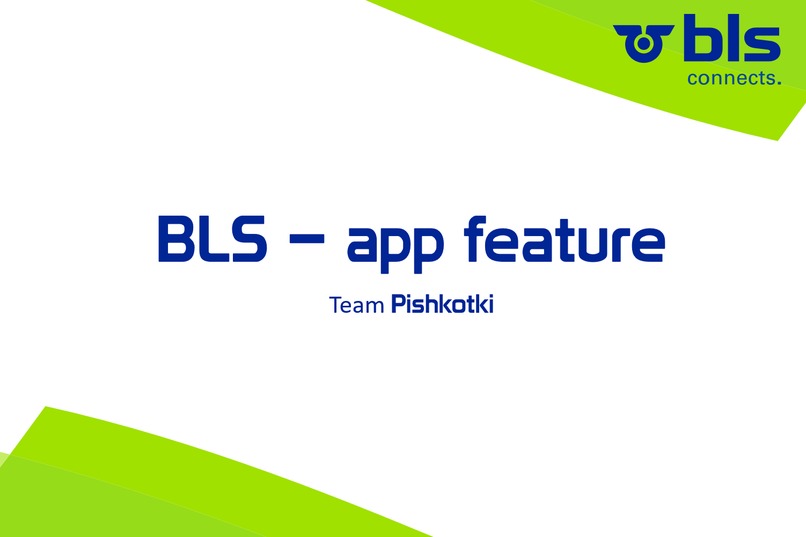 BLS new app features – screenshot 1