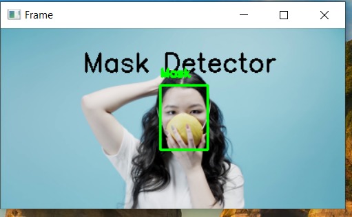 Social Distancing and Face Mask Detection  – screenshot 1