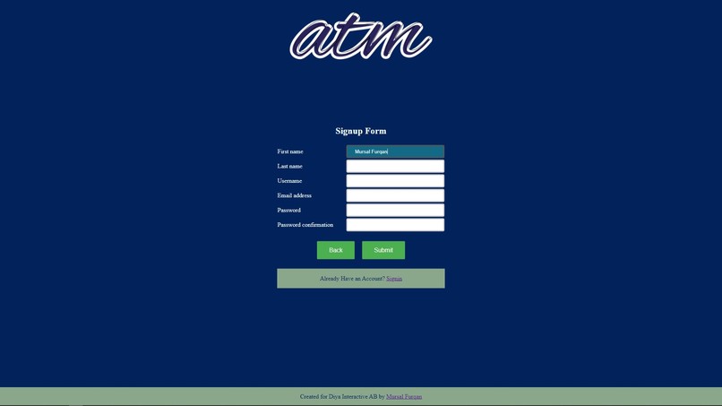 Virtual ATM – screenshot 4