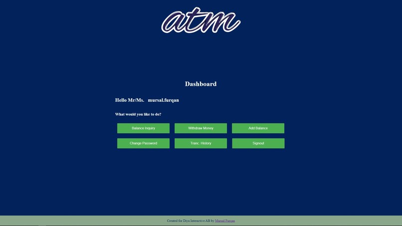 Virtual ATM – screenshot 5