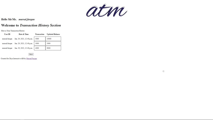 Virtual ATM – screenshot 6