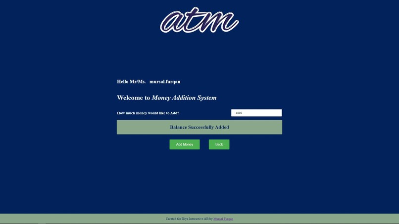 Virtual ATM – screenshot 7
