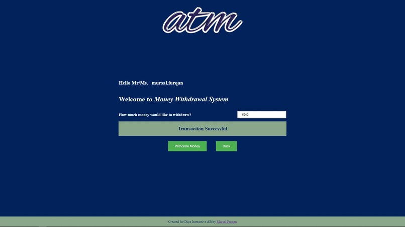 Virtual ATM – screenshot 8