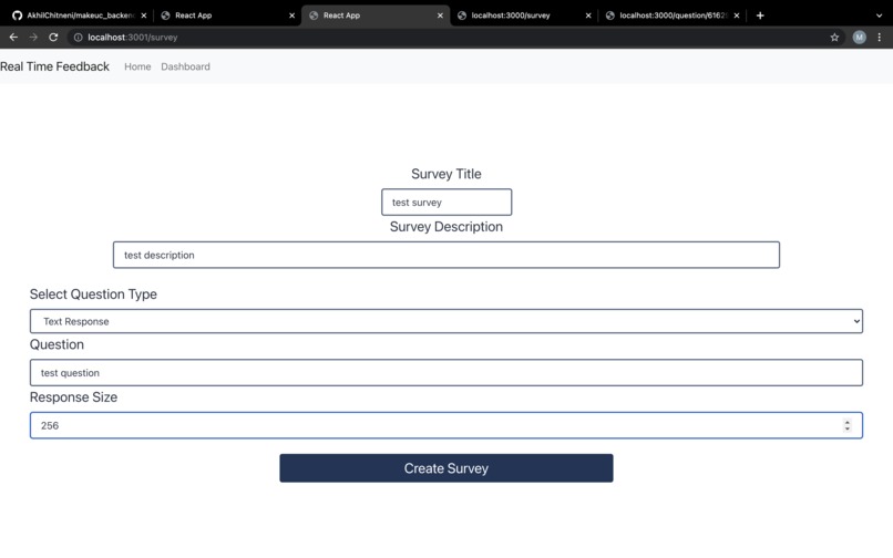 Real Time Feedback – screenshot 6