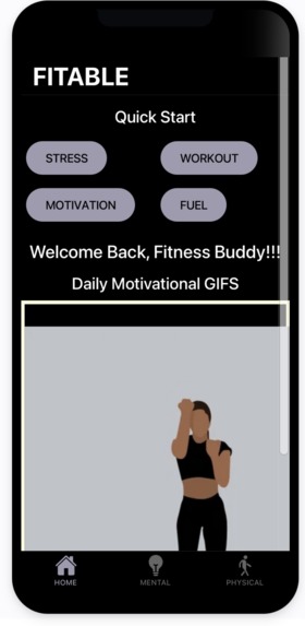 FitAble - Fitness/Wellness App – screenshot 1