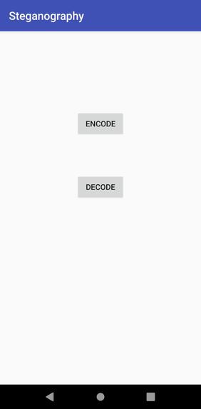 Image Steganography App – screenshot 1