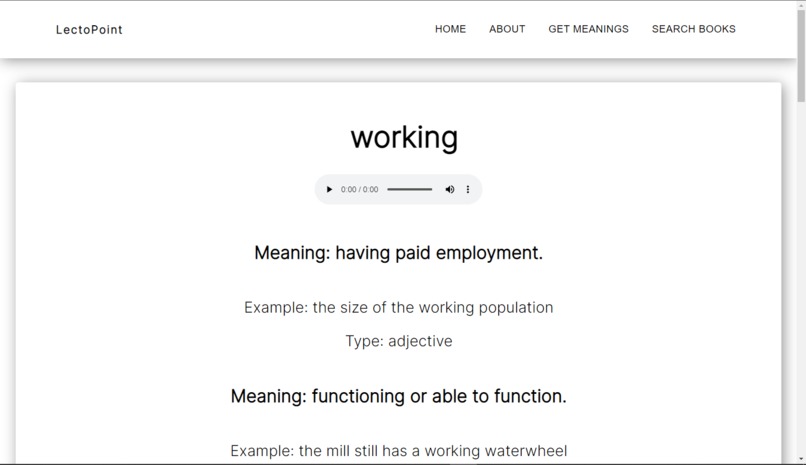 LectoPoint – screenshot 3