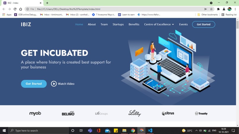 IBIZ Incubation Lab – screenshot 1