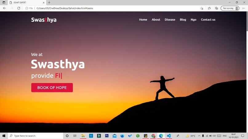 SWASTHYA – screenshot 1