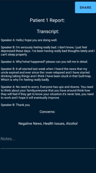 MediScript – screenshot 2