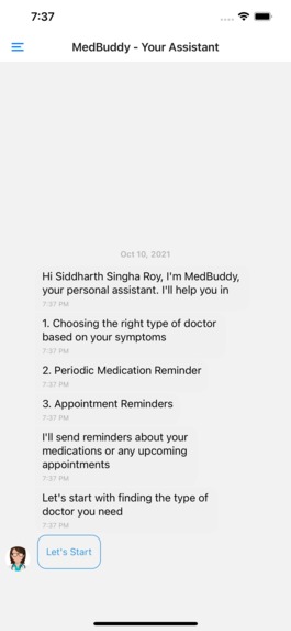 MedFit – screenshot 2