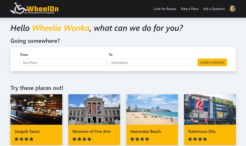 WheelOn – screenshot 2